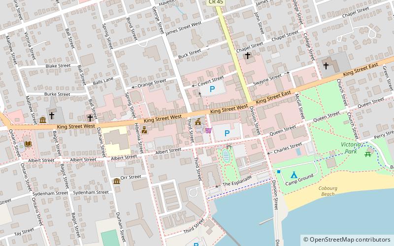 Victoria Hall location map