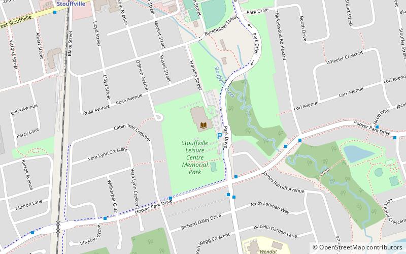 Whitchurch–Stouffville Public Library location map