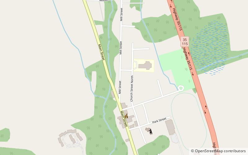 st saviours anglican church clarington location map