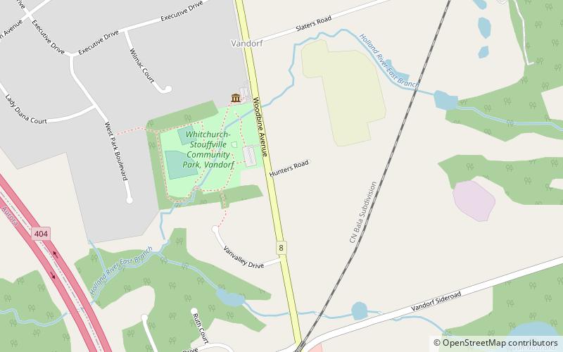 vandorf whitchurch stouffville location map