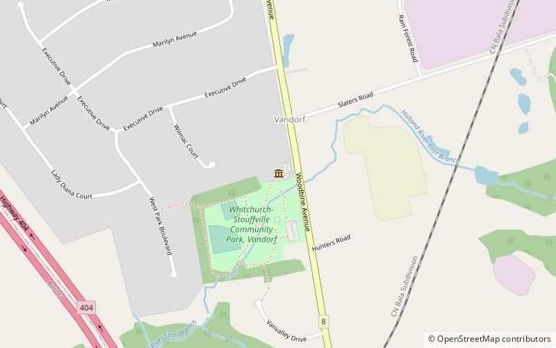Whitchurch-Stouffville Museum & Community Centre location map