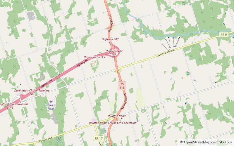 kirby clarington location map