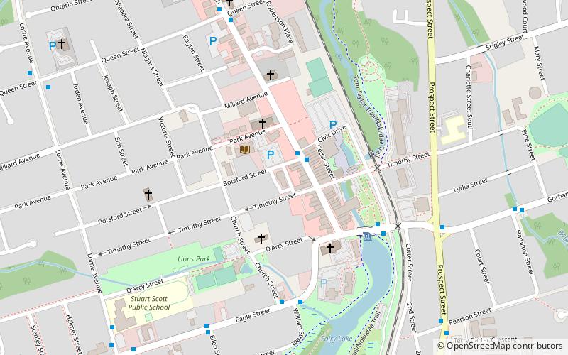 Old Newmarket Town Hall and Courthouse location map