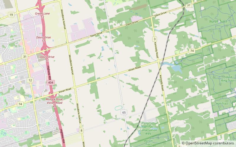 pine orchard whitchurch stouffville location map