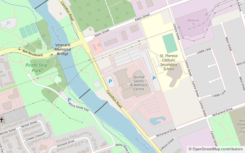 CAA Arena location map