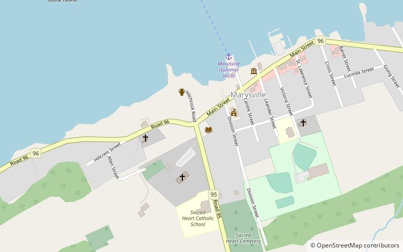 kingston frontenac public library ile wolfe location map