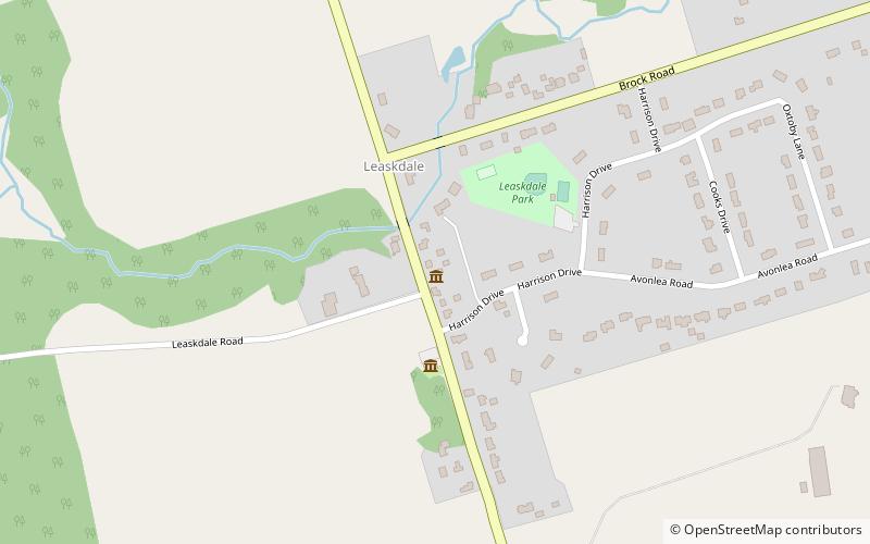 Leaskdale Manse House location map