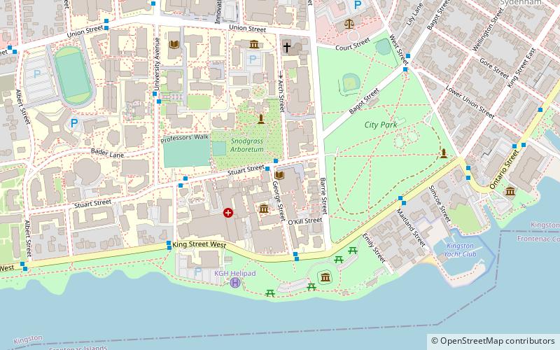 bracken health sciences library kingston location map