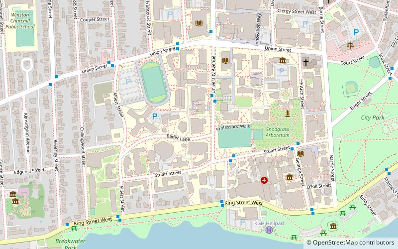 Agnes Etherington Art Centre location map