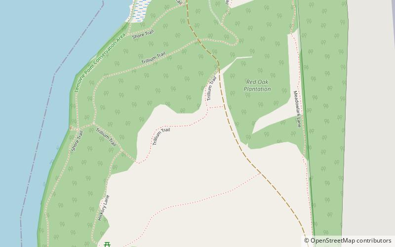 Lemoine Point Conservation Area location map
