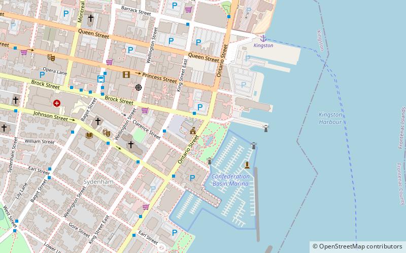 Kingston and the Islands location map