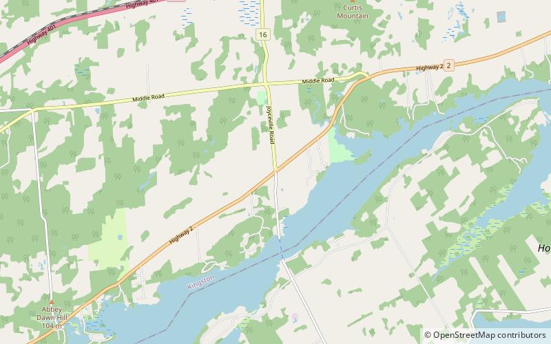 pitts ferry kingston location map