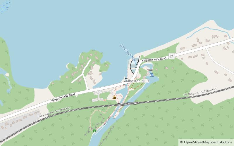 Kanał Rideau location map