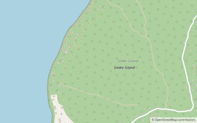 Snake Island location map