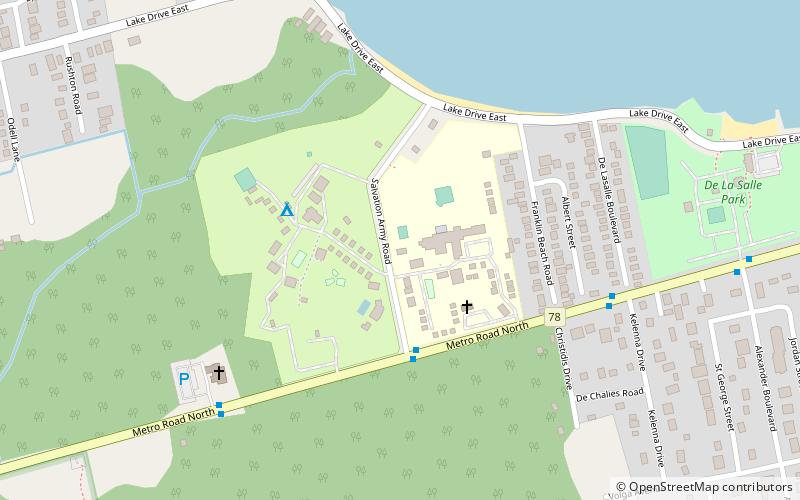jacksons point georgina location map