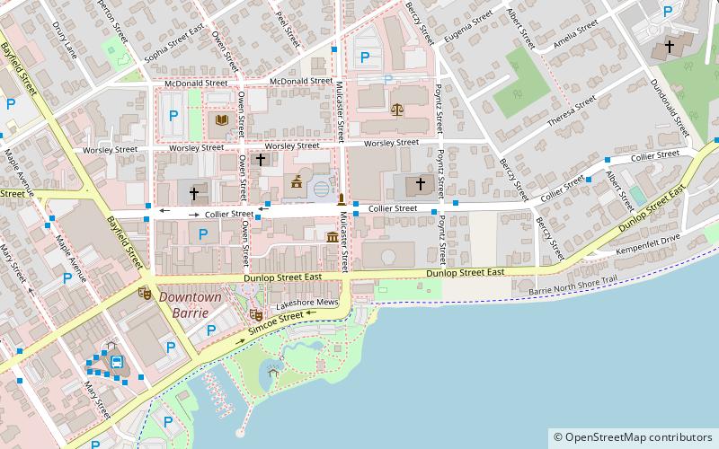 MacLaren Art Centre location map