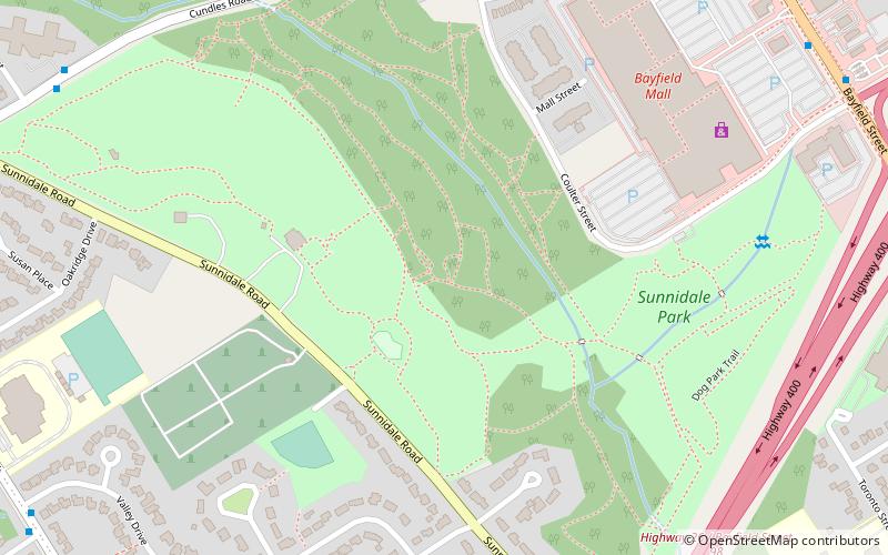 Sunnidale Park location map