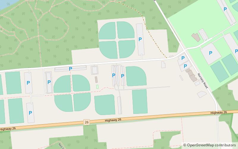 Barrie Community Sports Complex location map