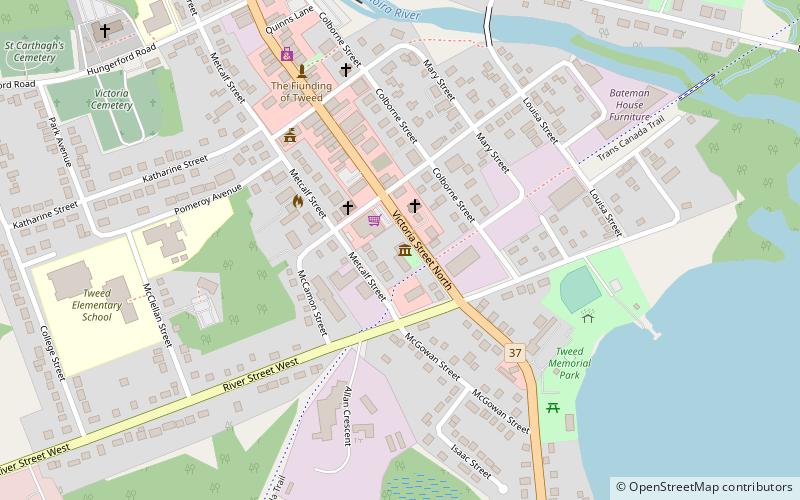 Tweed & Area Heritage Centre location map