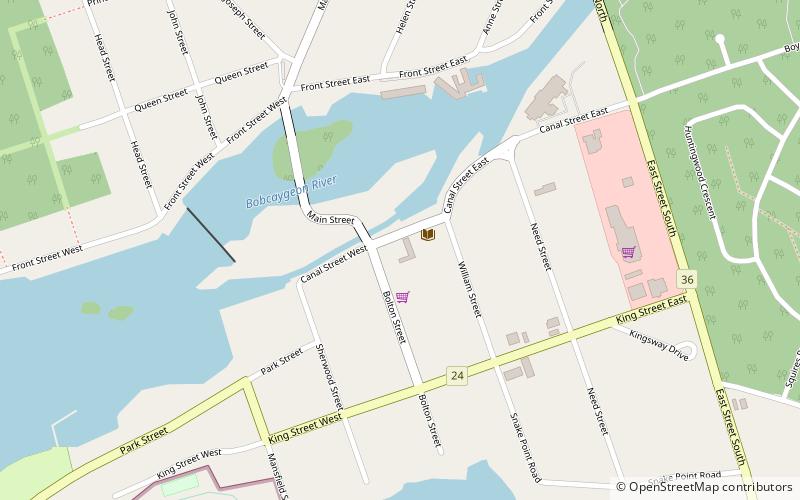 Bobcaygeon location map