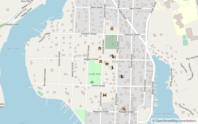 Lordly House Museum location map