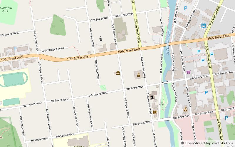 Musée Billy Bishop location map