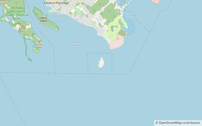 Devils Island location map