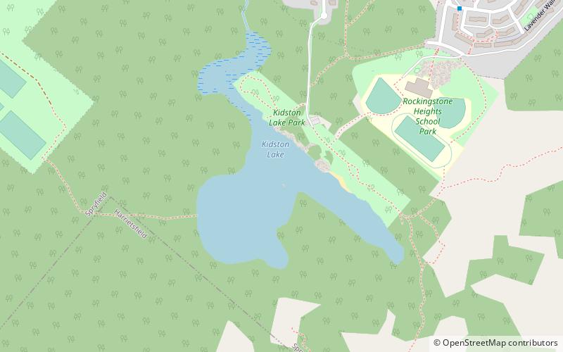 kidston lake halifax location map