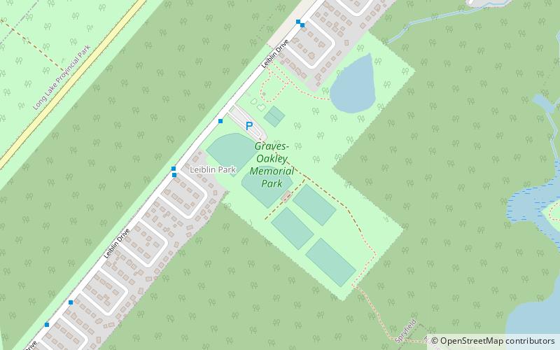 Graves-Oakley Memorial Park location map