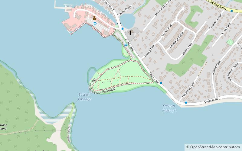 park prowincjonalny maccormacks beach halifax location map