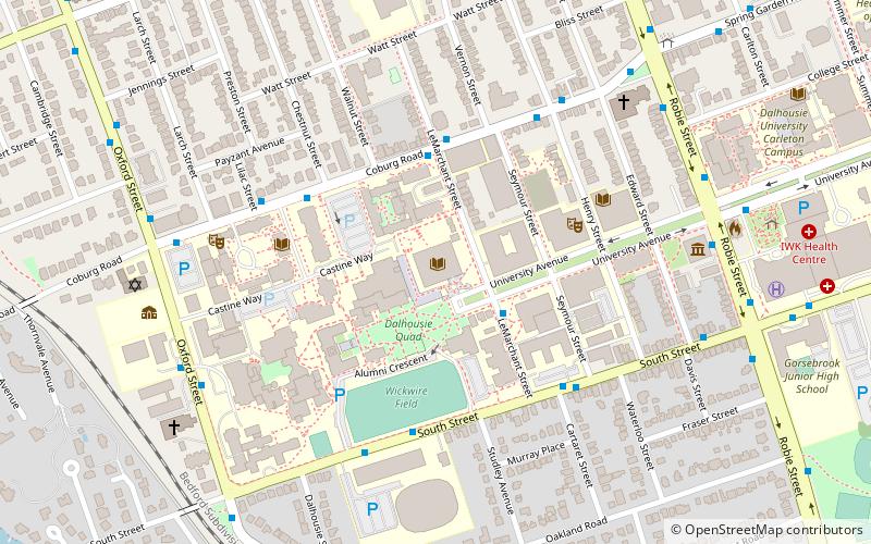 Killam Library location map