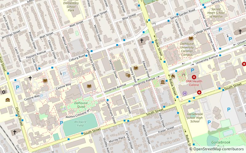 Centro de artes Dalhousie location map