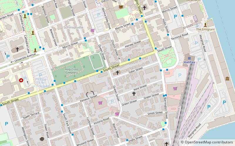 Fort Massey Cemetery location map