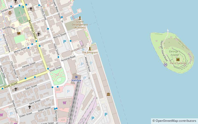 Seaport Farmers' Market location map