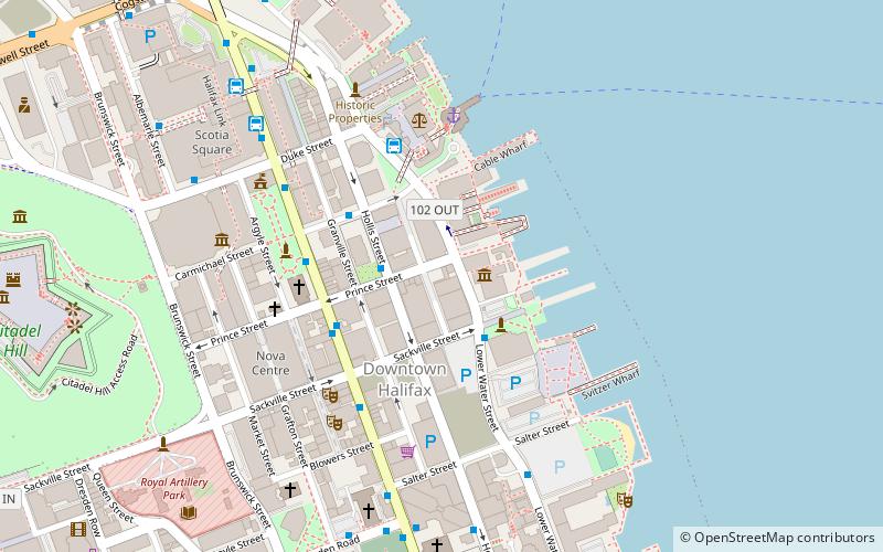 Halifax Farmers' Market location map