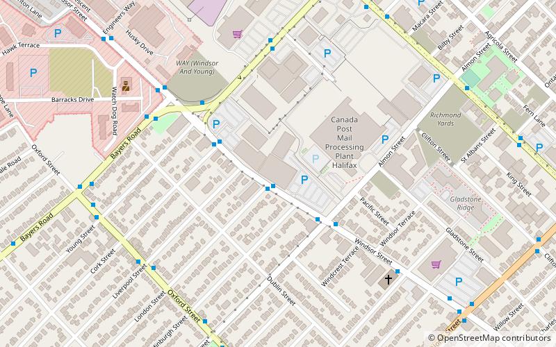 Halifax Forum location map