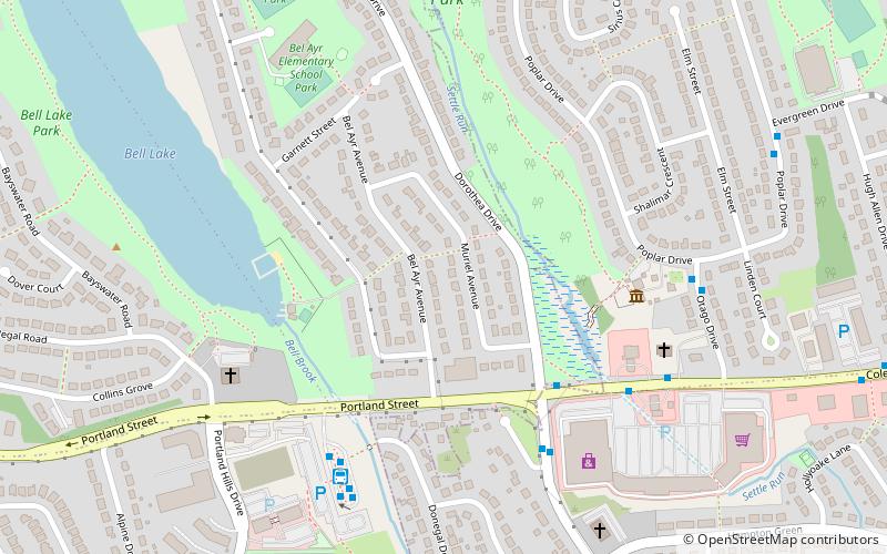 Bel Ayr Park location map