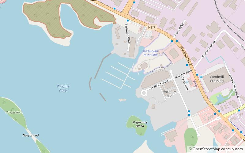 dartmouth yacht club location map