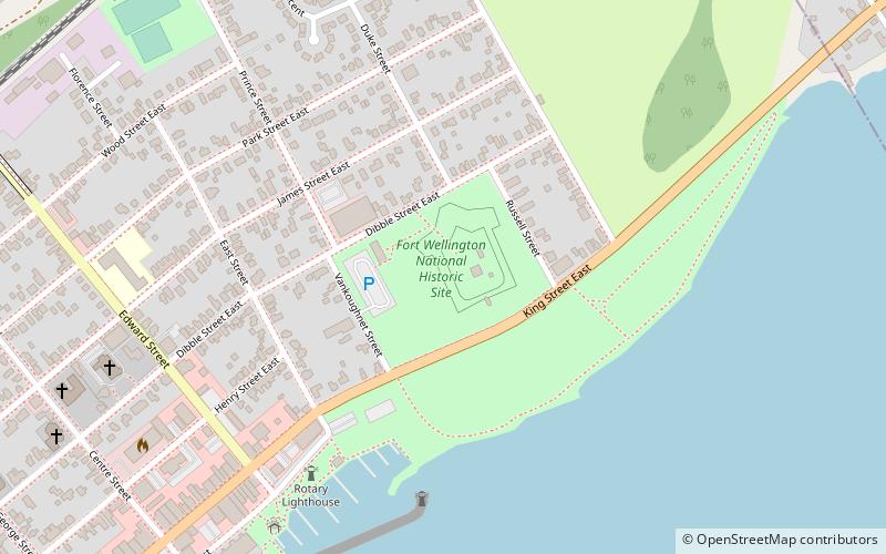 Fort Wellington location map