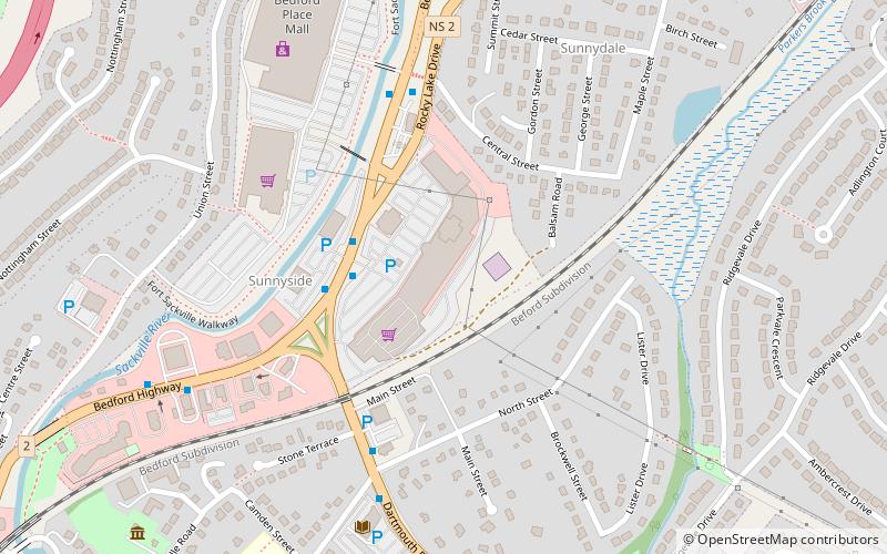 Sunnyside Mall location map