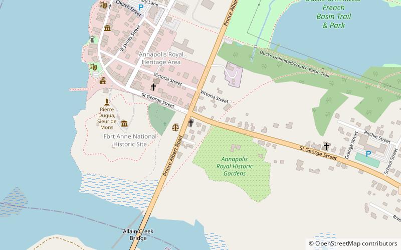 port royal annapolis royal location map