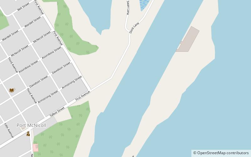 Keewatin location map