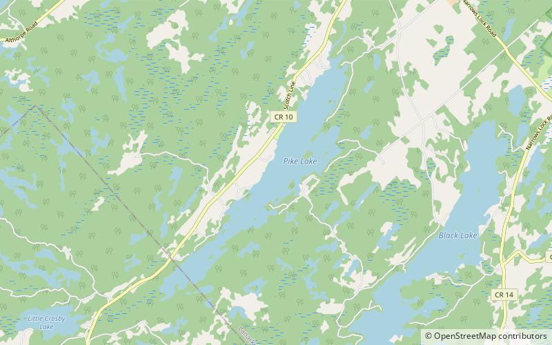 pike lake location map