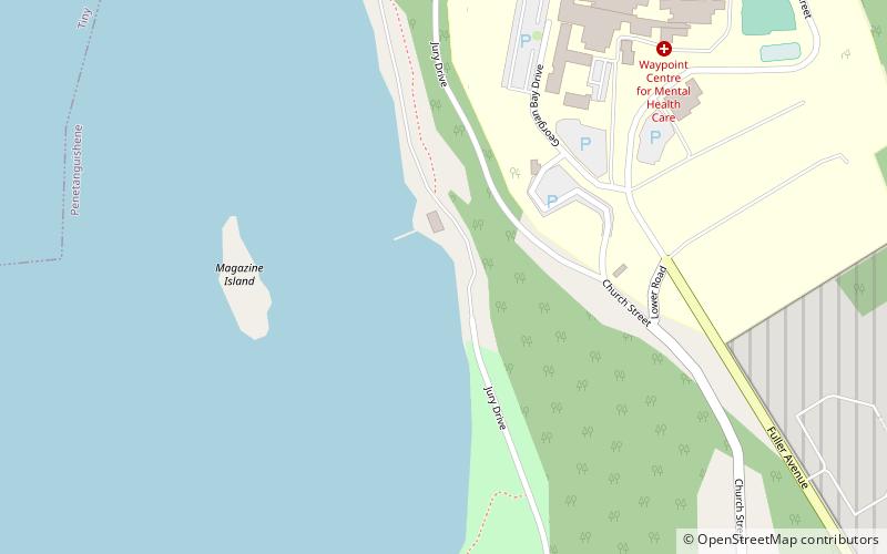 discovery harbour penetanguishene location map