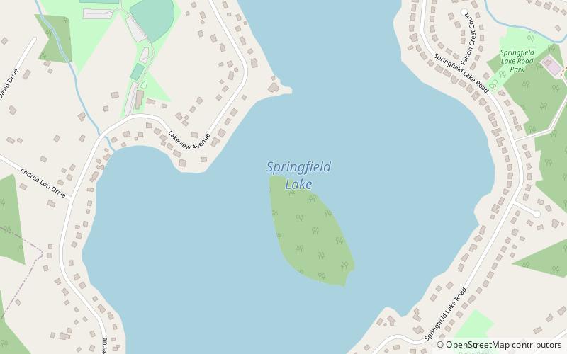springfield lake location map
