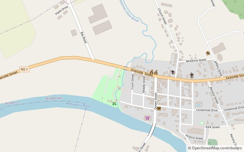 Bridgetown location map