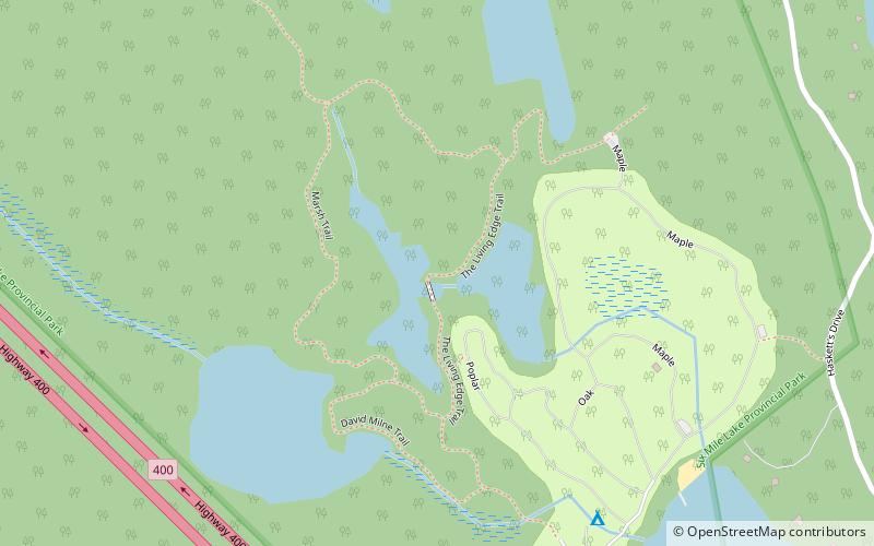 Park Prowincjonalny Six Mile Lake location map
