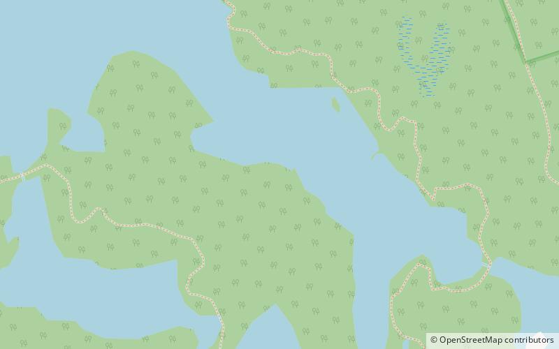 Parc provincial Silent Lake location map