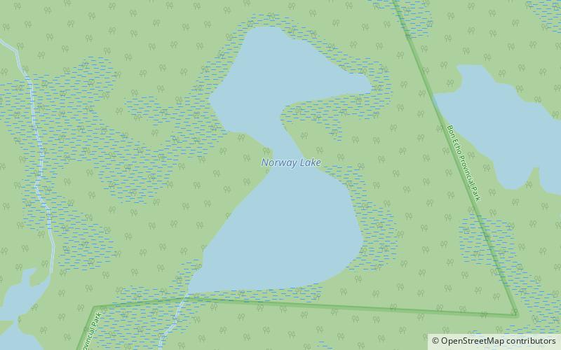 norway lake location map