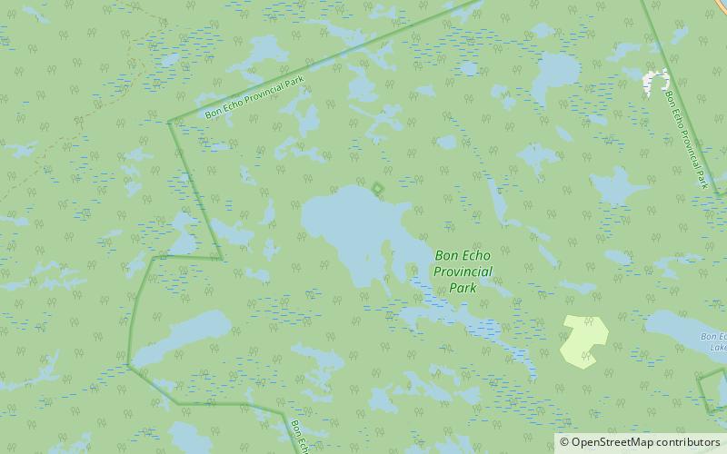 joeperry lake parc provincial bon echo location map